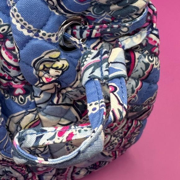 Vera Bradley Disney Cinderella Glenna Tote NWT Great Pattern Placement - Picture 9 of 14